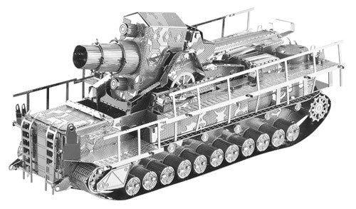 3D Metal Works Model, Tank, Laser Cut Puzzle